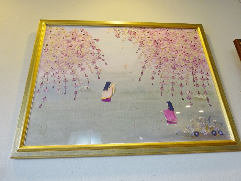 押し花展示2