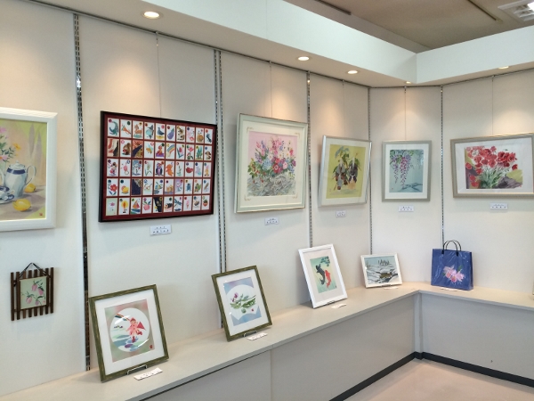 和紙ちぎり絵作品展inNHKとやま